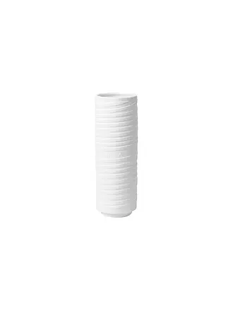 RAEDER | Vase EINKLAG HAPPINESS 10x29,5cm Weiss | 